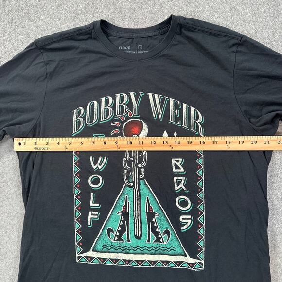 Bobby Weir & Wolf Bros 2022 Concert Tee Shirt Size Large Short Sleeve Cotton - Picture 6 of 9